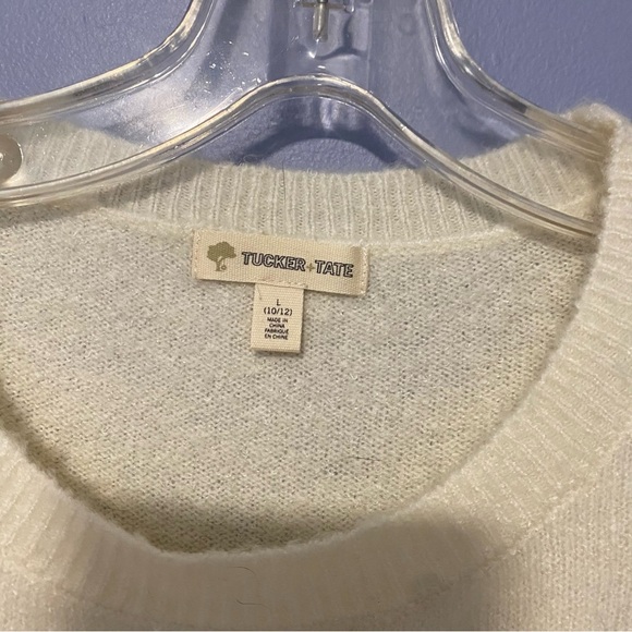 Happy Holla Days” Sequin Holiday Sweater | Women’s L - Picture 5 of 14